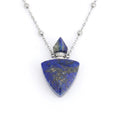 Lapis lazuli srebrny