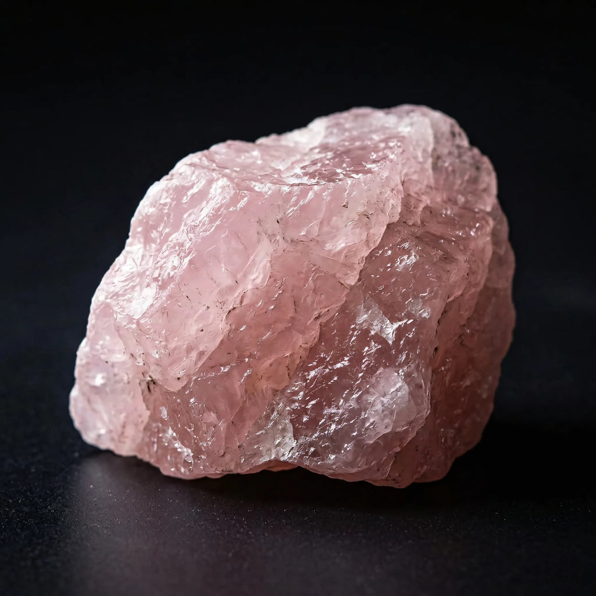Bransoletka z naturalnego kwarcu różowego Esme