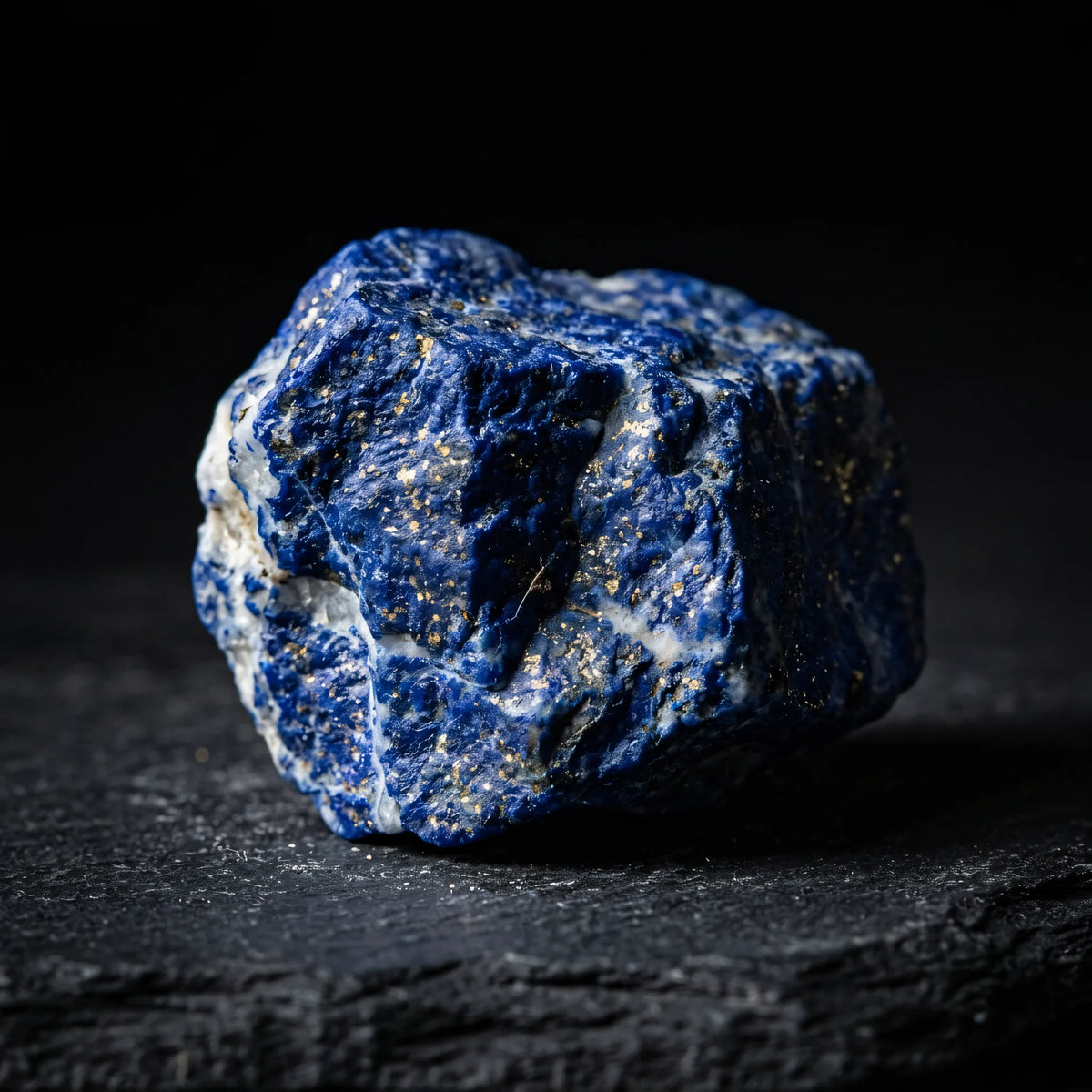 Pierścionek z naturalnego kamienia lapis lazuli Nova