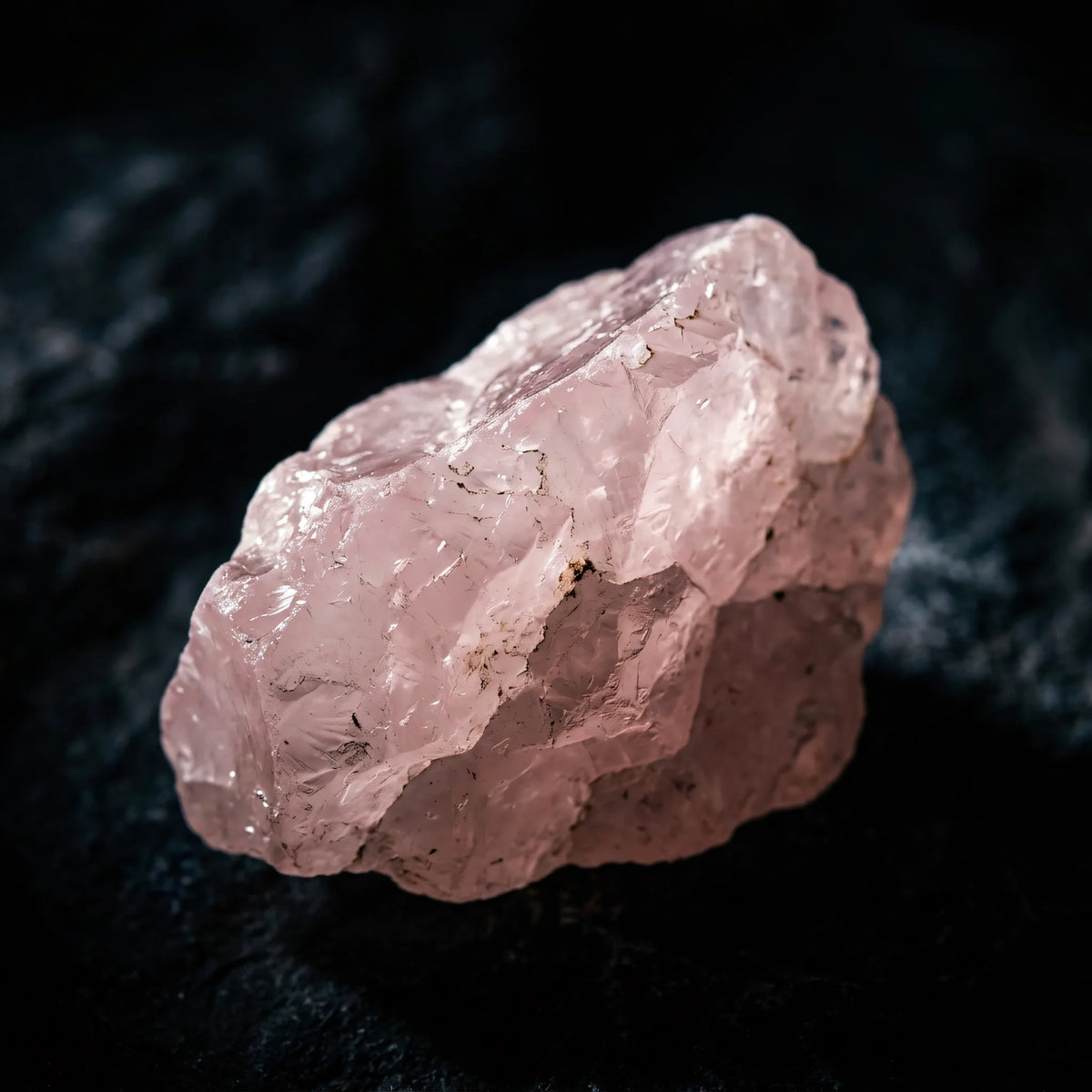 Naszyjnik z naturalnego kwarcu różowego Sirius