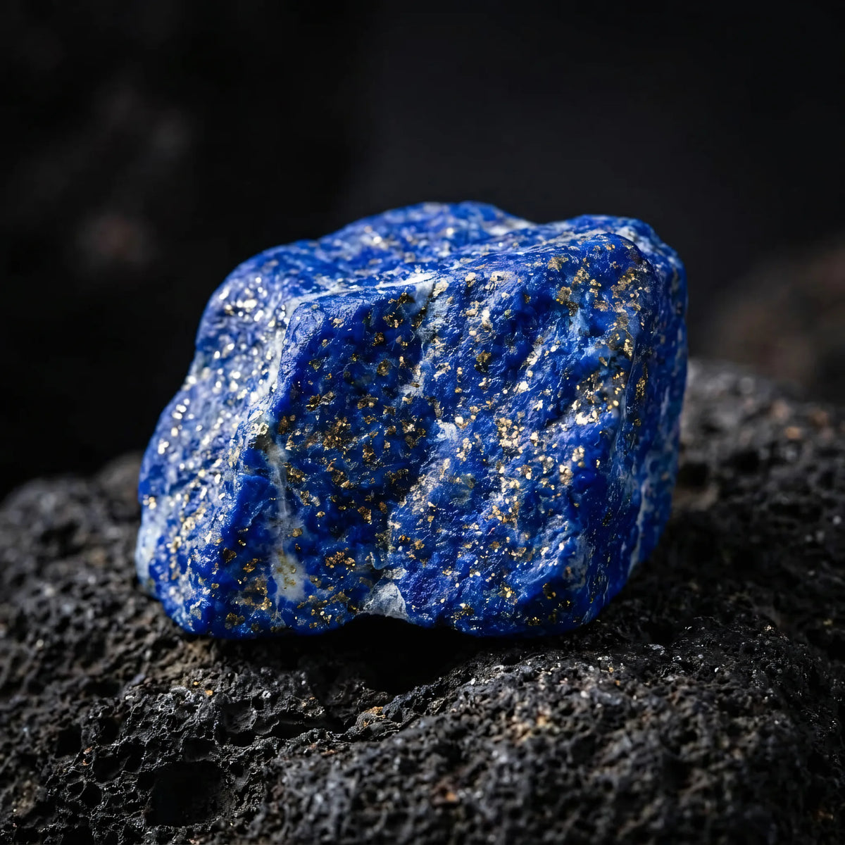 Kolczyki z kamienia naturalnego lapis lazuli Eos