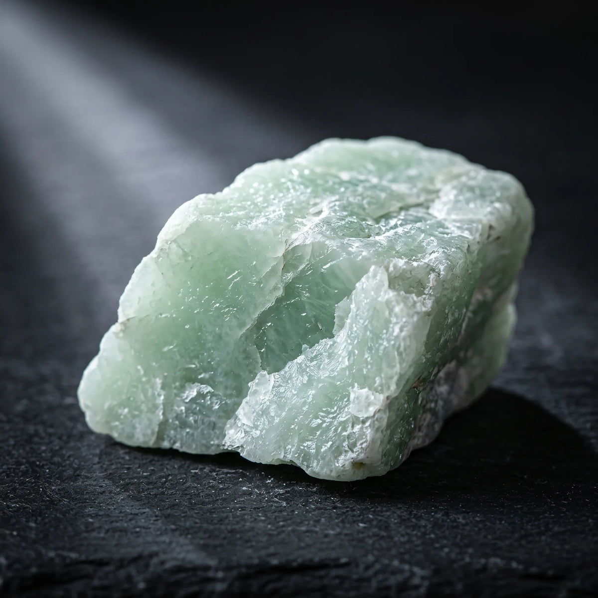 Pierścionek z kamienia naturalnego amazonitu Ayla