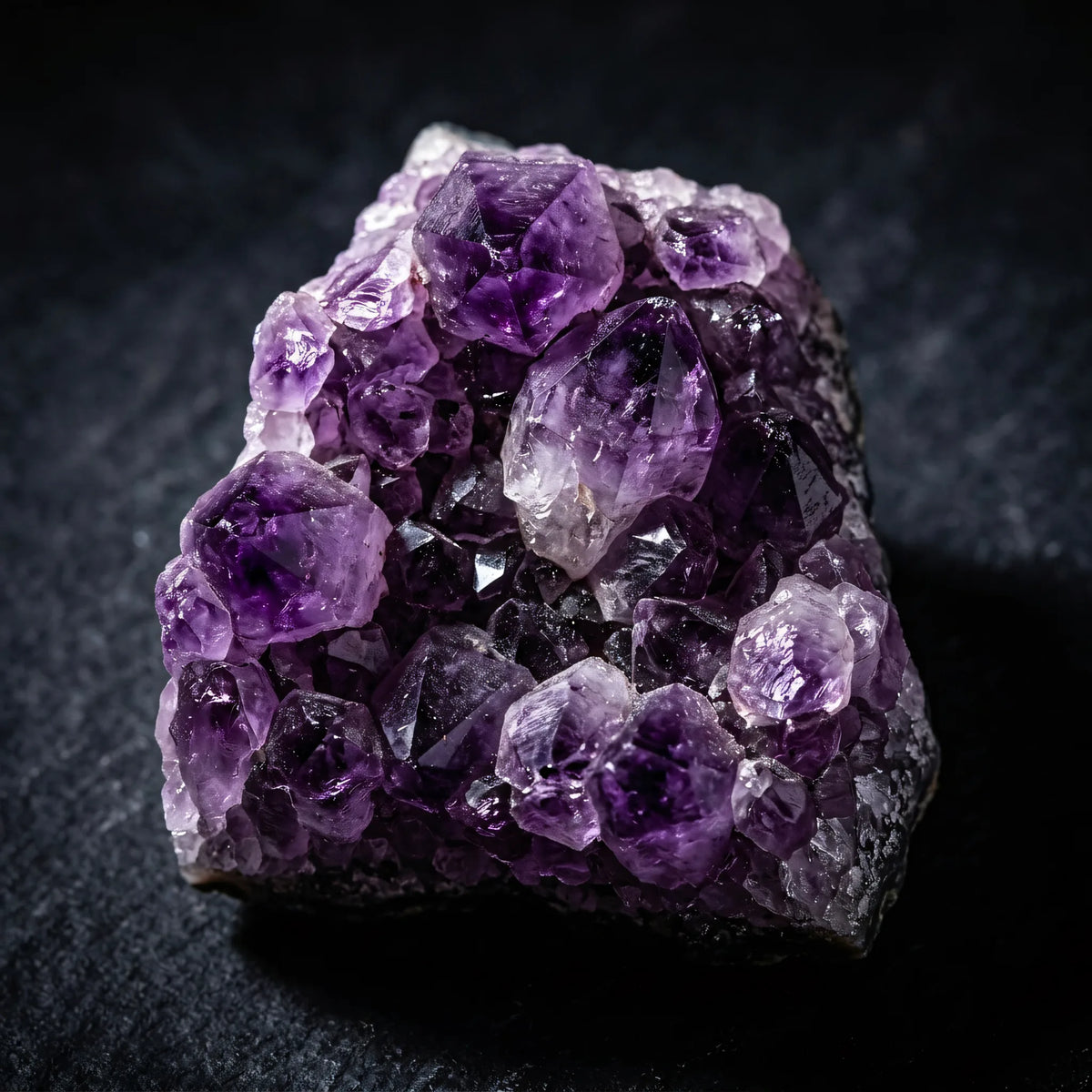 Bransoletka z kamienia naturalnego ametystu Aura