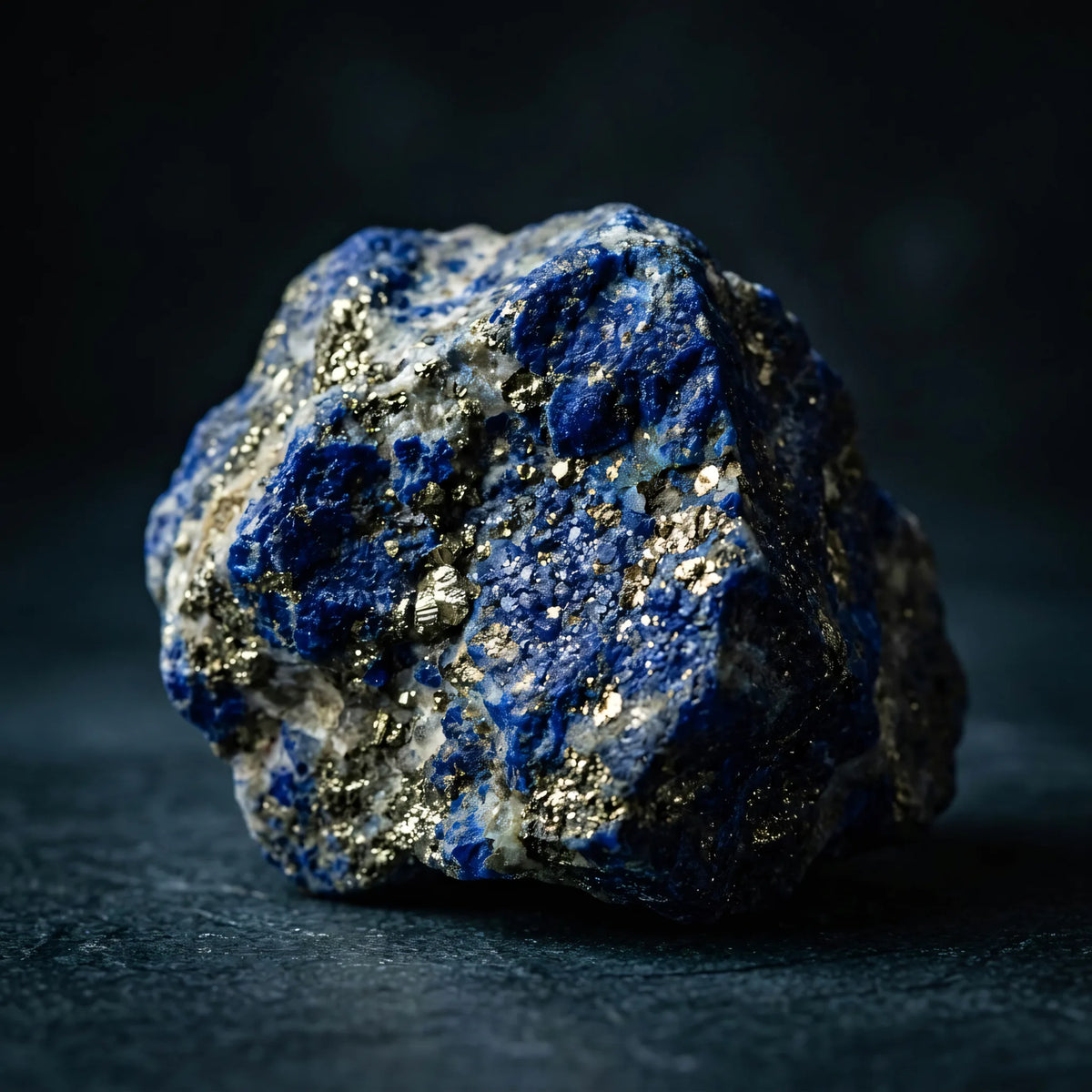 Naszyjnik z naturalnego kamienia lapis lazuli Maia