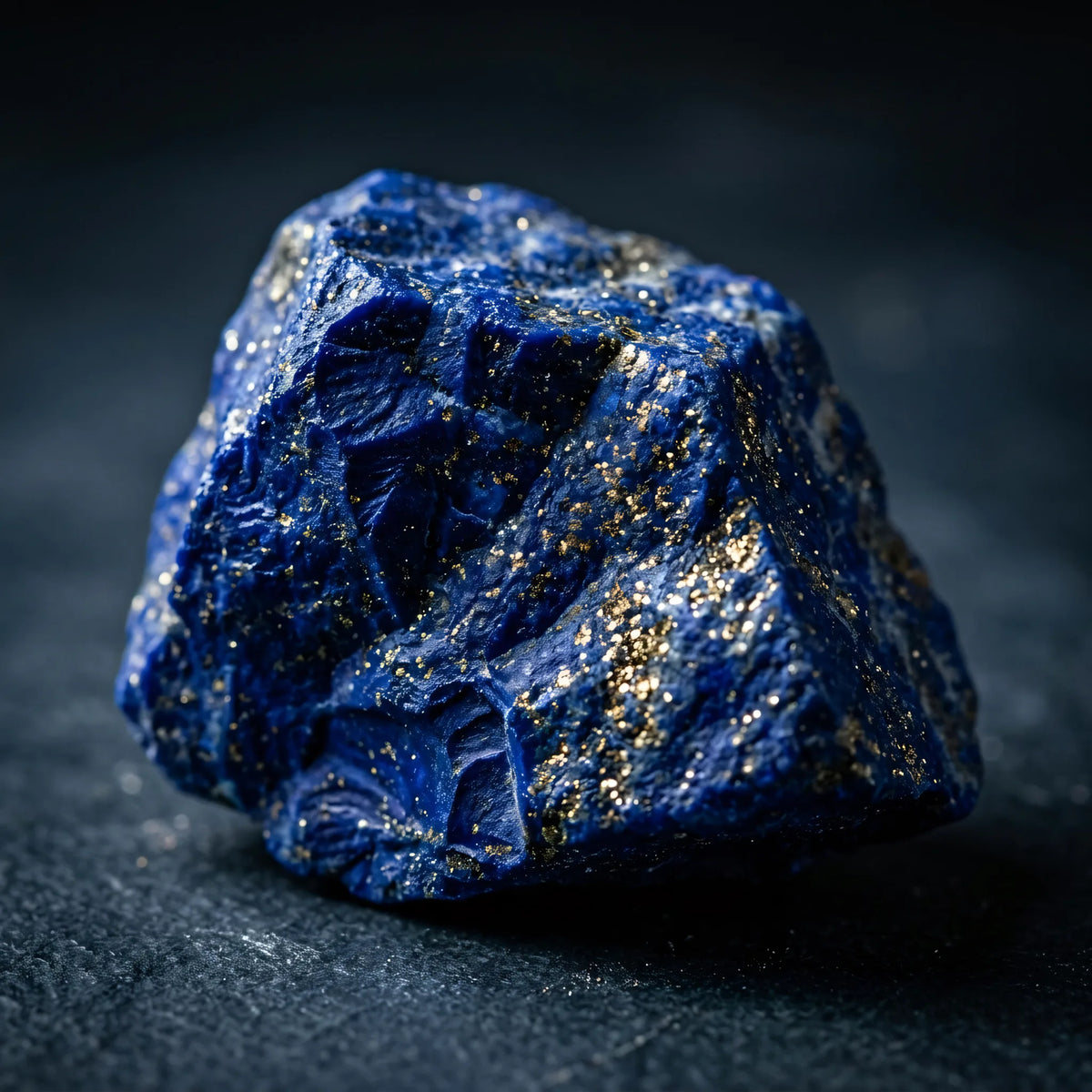 Pierścionek z kamieniem lapis lazuli Ayla